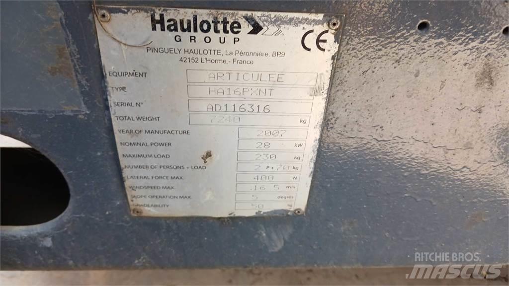 Haulotte HA16PX Leddede bomlifter