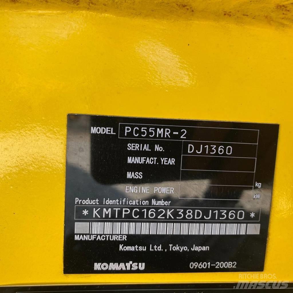 Komatsu PC 55 Beltegraver