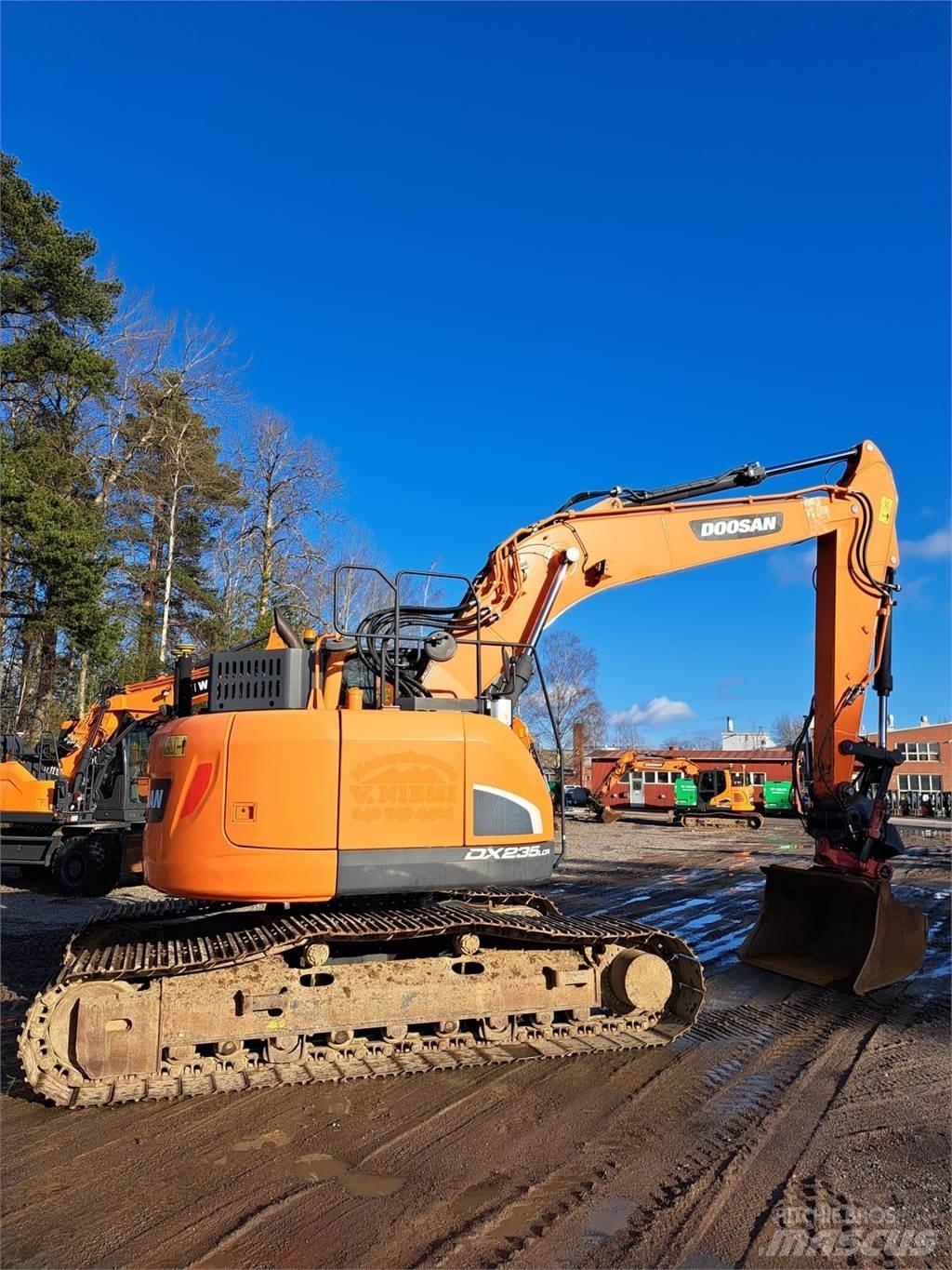 Doosan DX235LCR-5 Beltegraver