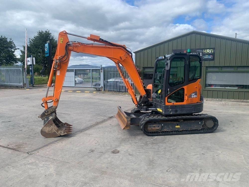 Doosan DX 62 R-3 Minigravere <7t