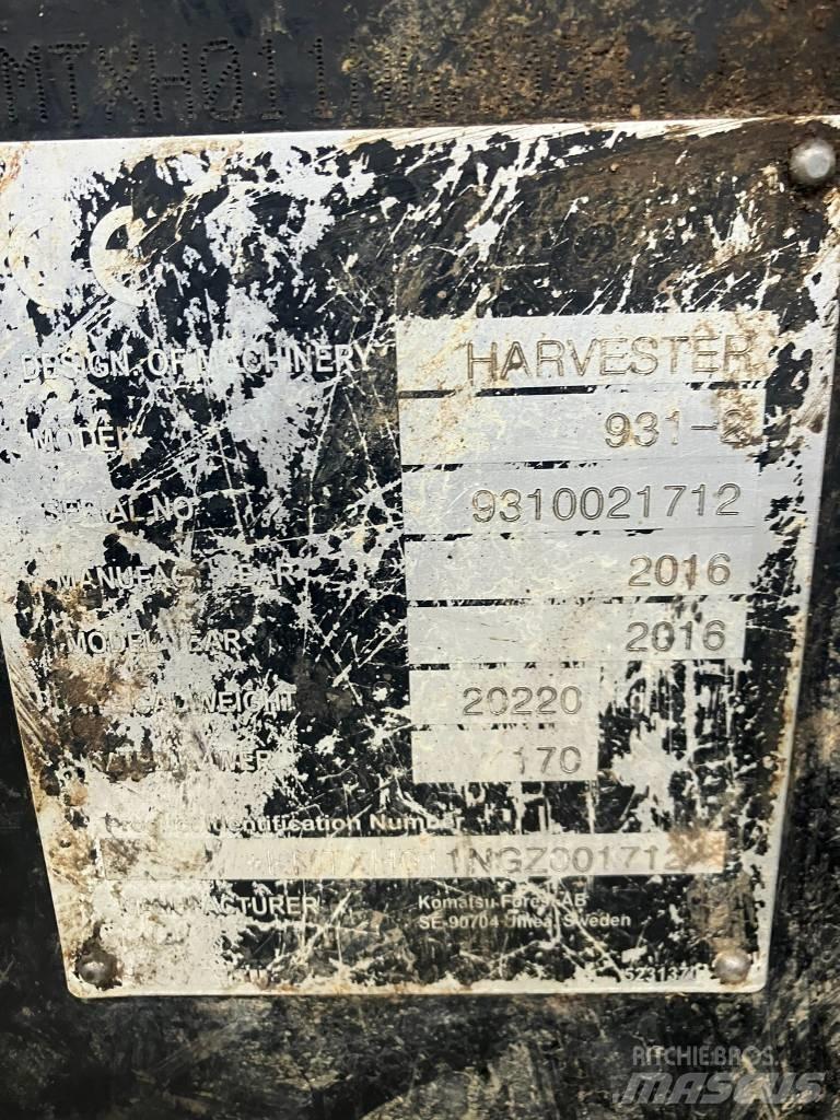 Komatsu 931.1 Hogstmaskiner