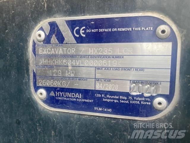 Hyundai HX 235 LCRD Beltegraver