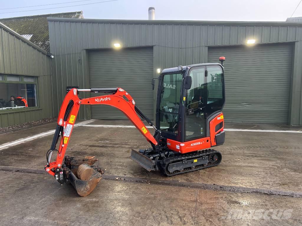 Kubota KX 019-4 Minigravere <7t