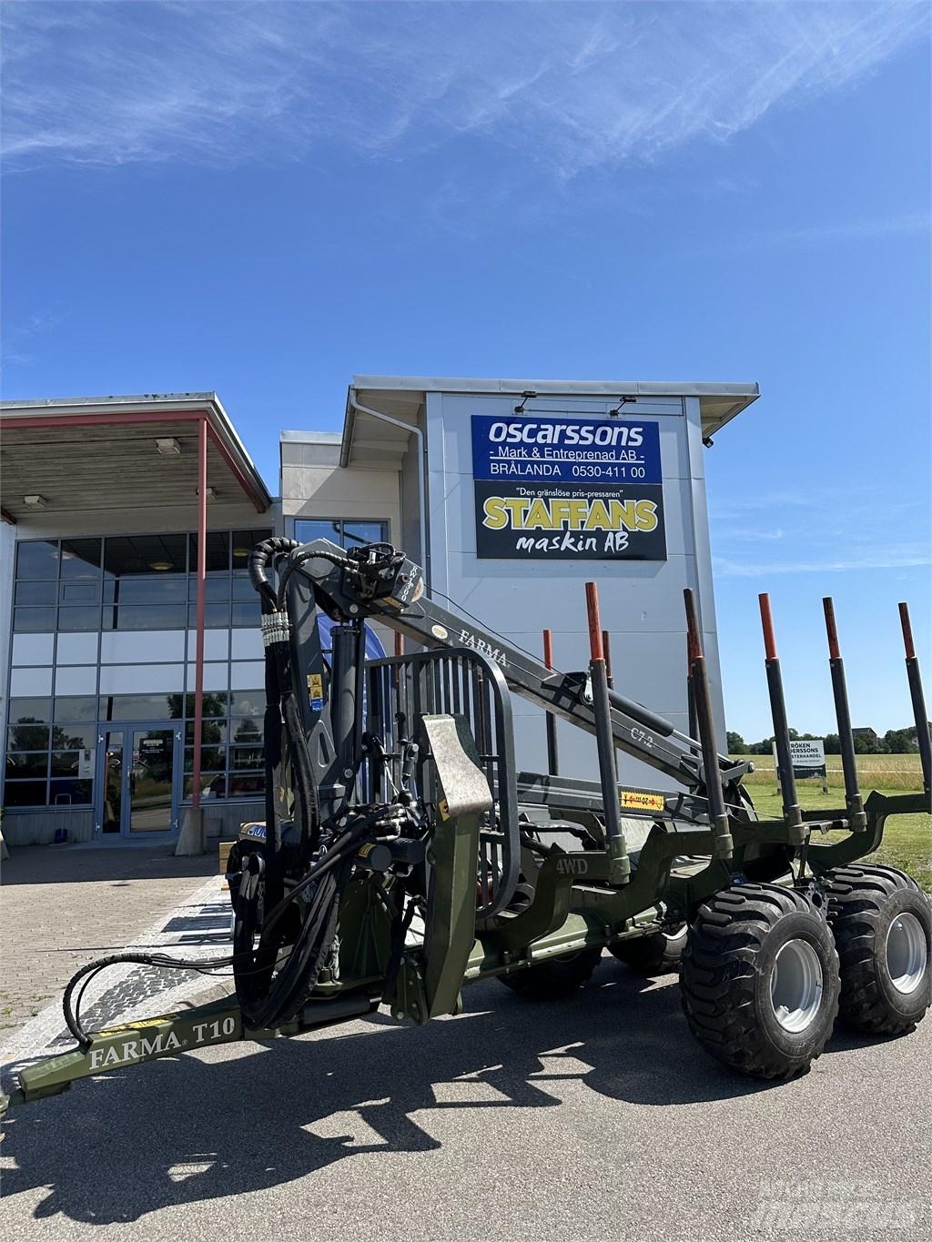 Farma T10G2 Tømmerhengere