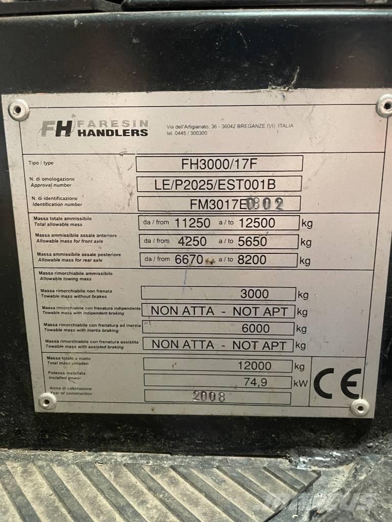 Faresin FH3000/17 Teleskoplastere