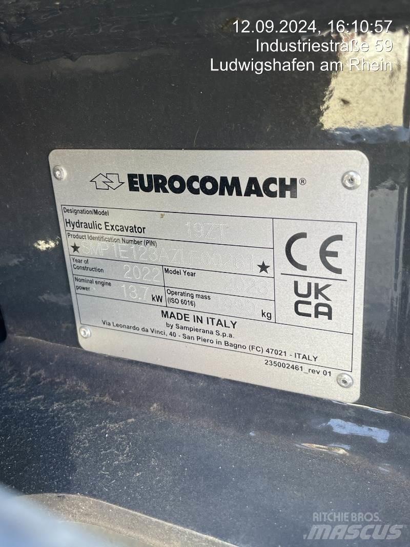 Eurocomach 19ZT Minigravere <7t