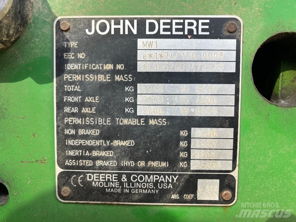 John Deere 6620 Traktorer