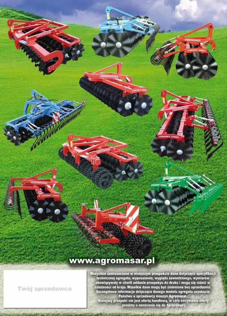 Agromasar Front Disc Kombinerte såmaskiner