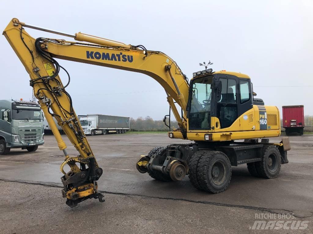 Komatsu PW160-7E0 Hjulgravere