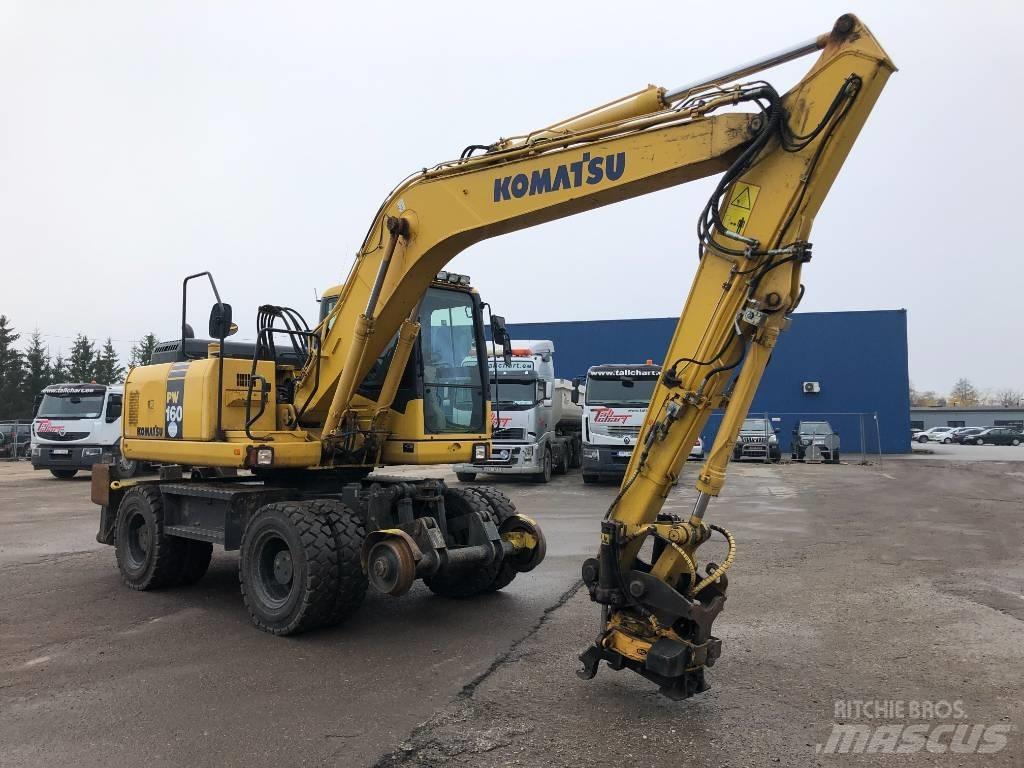 Komatsu PW160-7E0 Hjulgravere