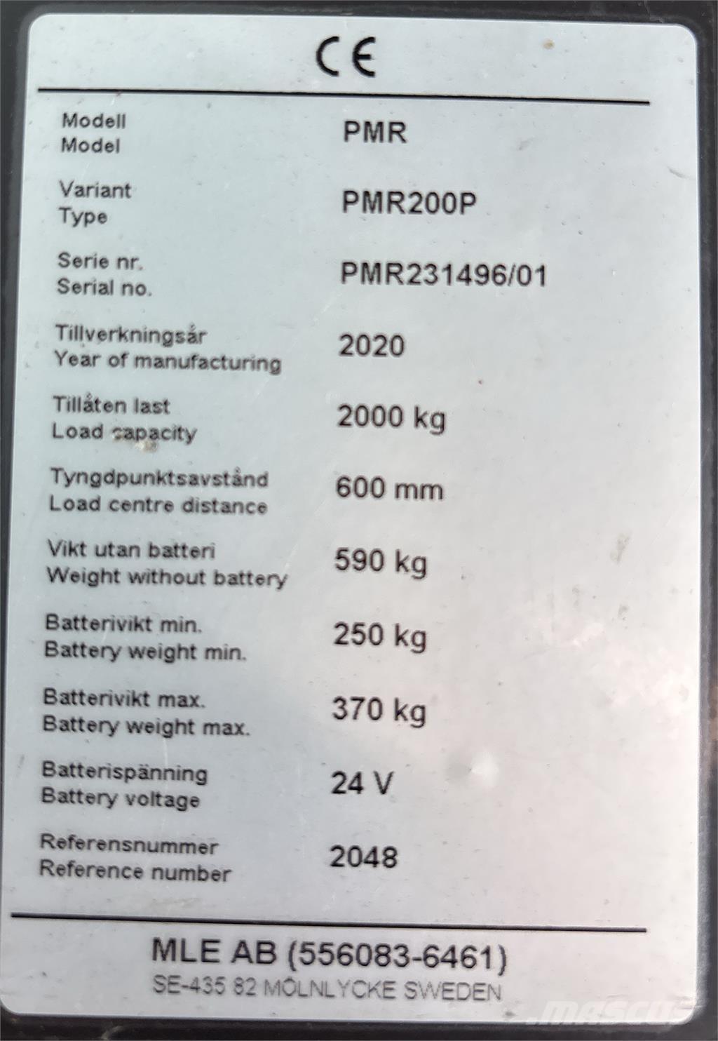 Atlet PMR200P Platform truck