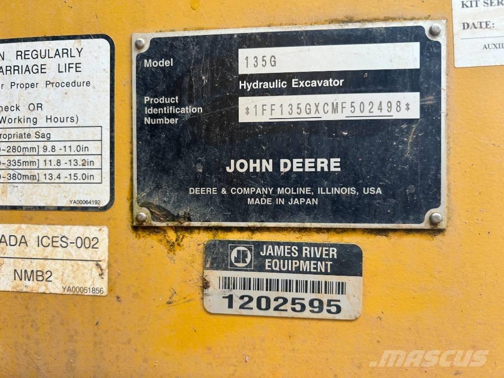 DEERE 135G Beltegraver