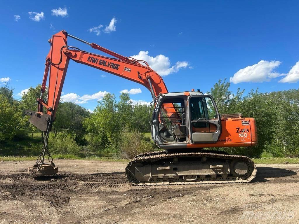 Hitachi ZX 160 LC Gravemaskiner for riving