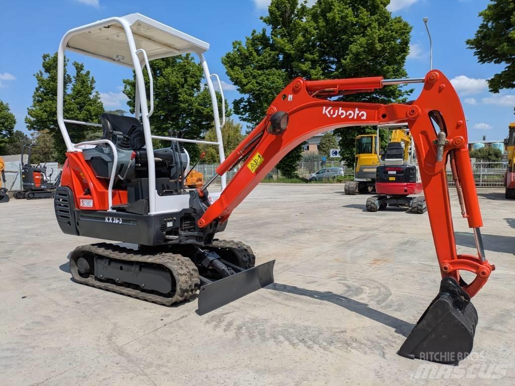 Kubota KX 36-3 Minigravere <7t