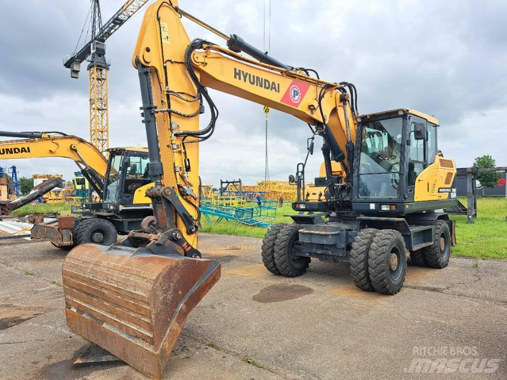 Hyundai HW160 Hjulgravere