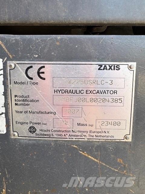 Hitachi ZX 225 Beltegraver