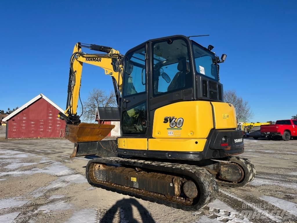 Yanmar SV 60-6B Minigravere <7t