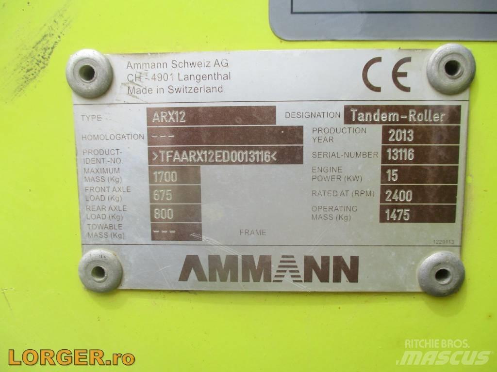 Ammann ARX 12 Tandem Valser