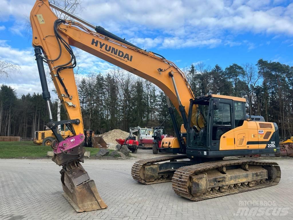 Hyundai HX 220 L Beltegraver