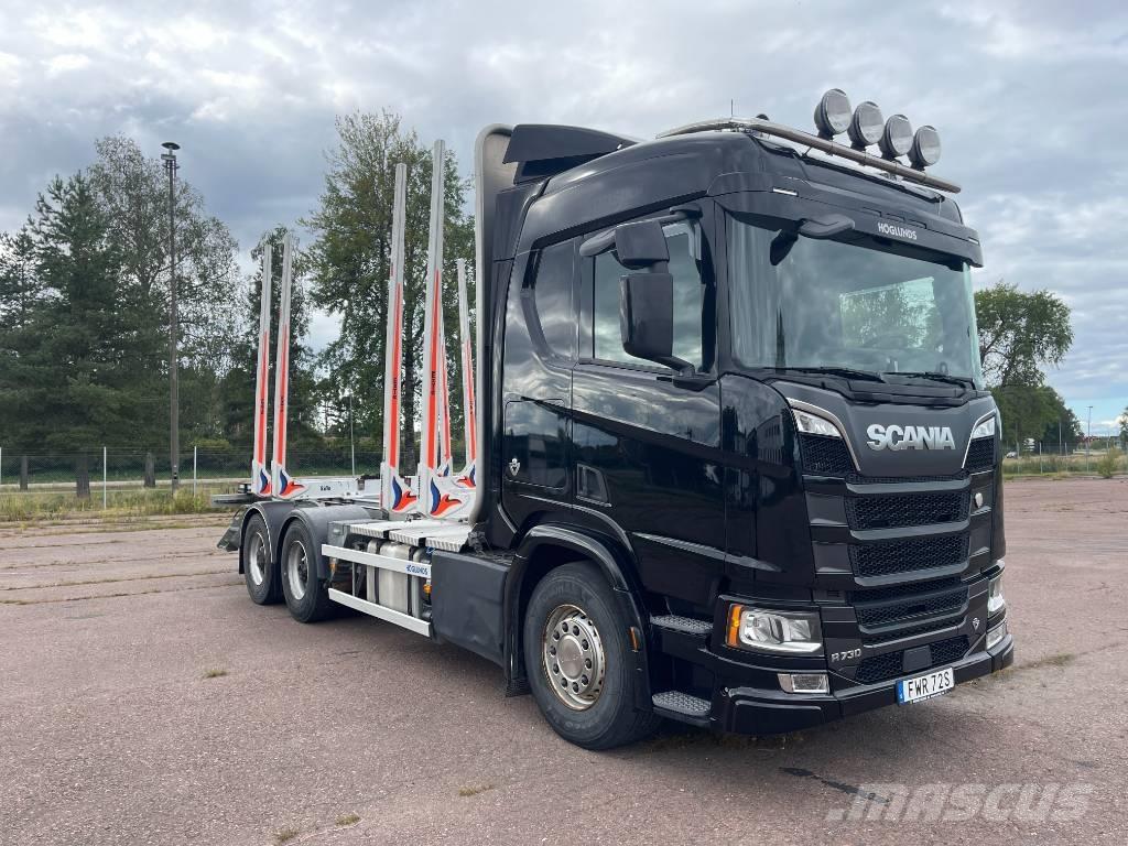 Scania R 730 Tømmerbiler