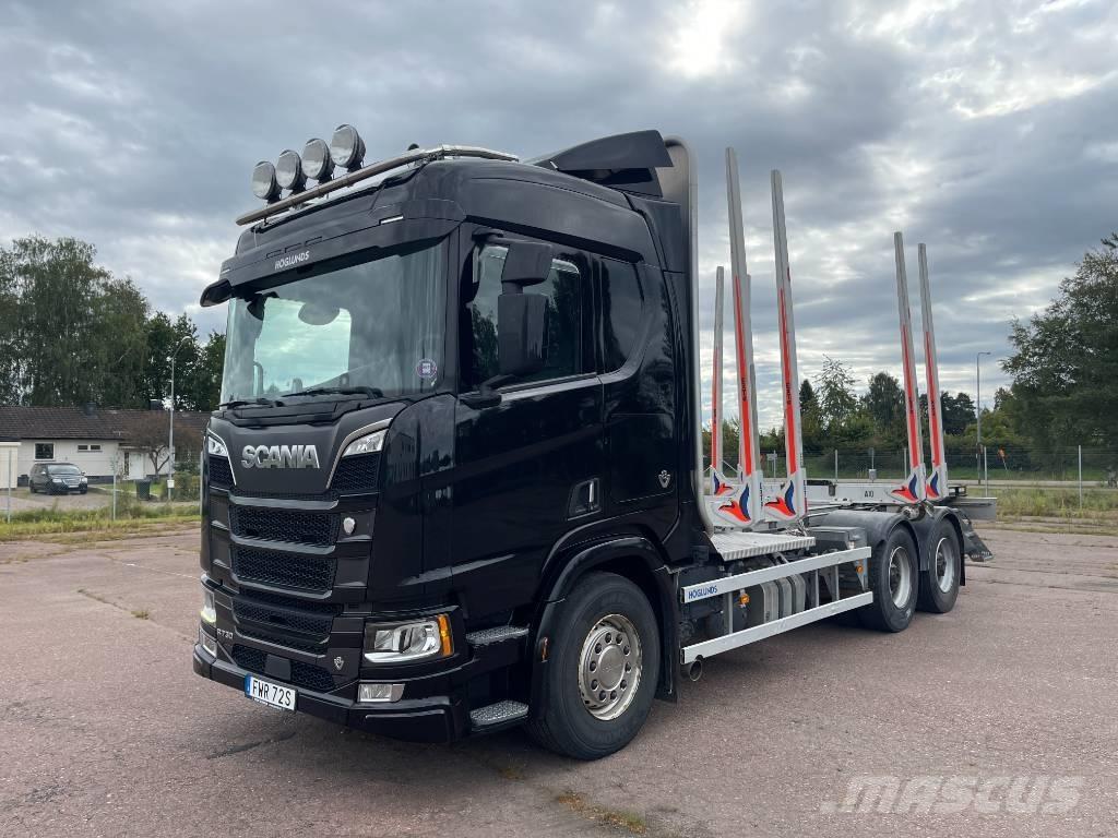Scania R 730 Tømmerbiler