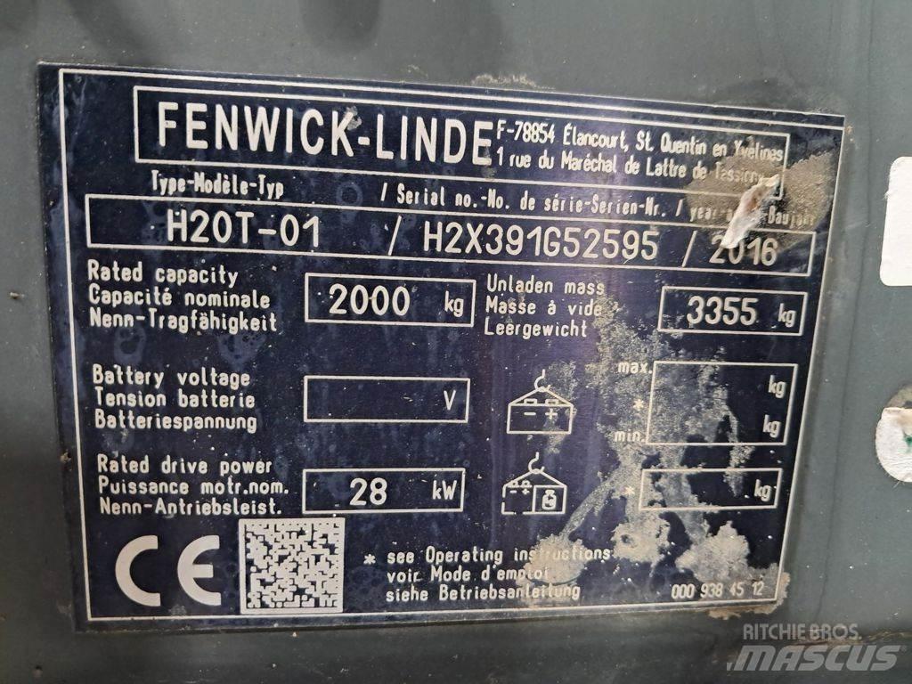 Linde H20T-01 Propan trucker