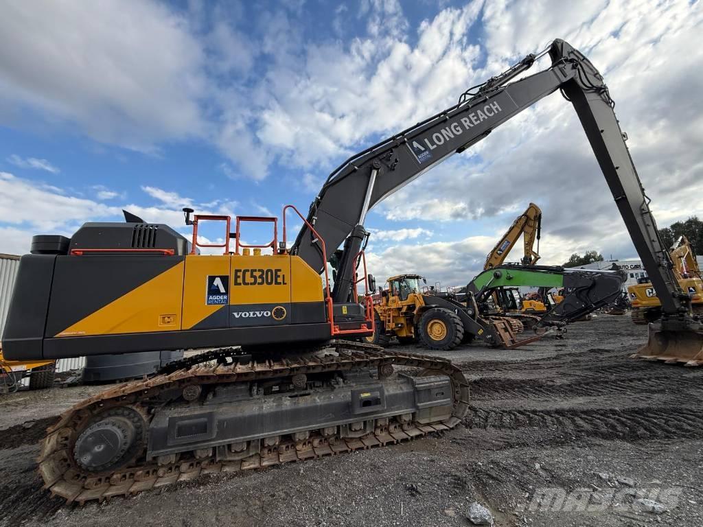 Volvo EC 530 EL Gravemaskiner med lang bom