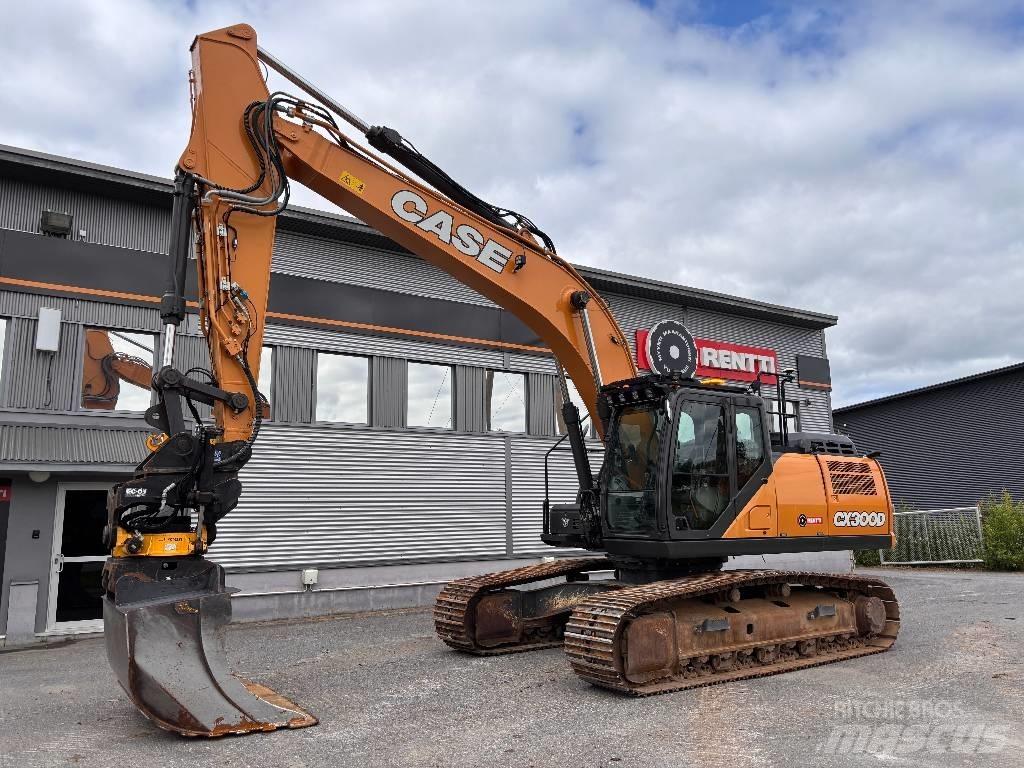 CASE CX 300 D Beltegraver