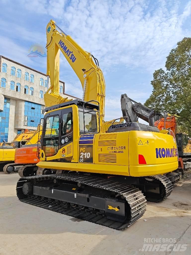 Komatsu PC 210 LC Beltegraver