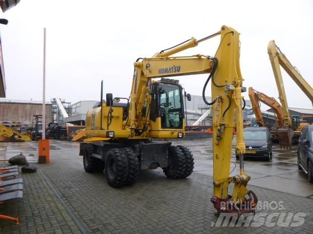 Komatsu PW 140-7 Hjulgravere