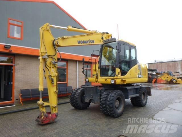 Komatsu PW 140-7 Hjulgravere