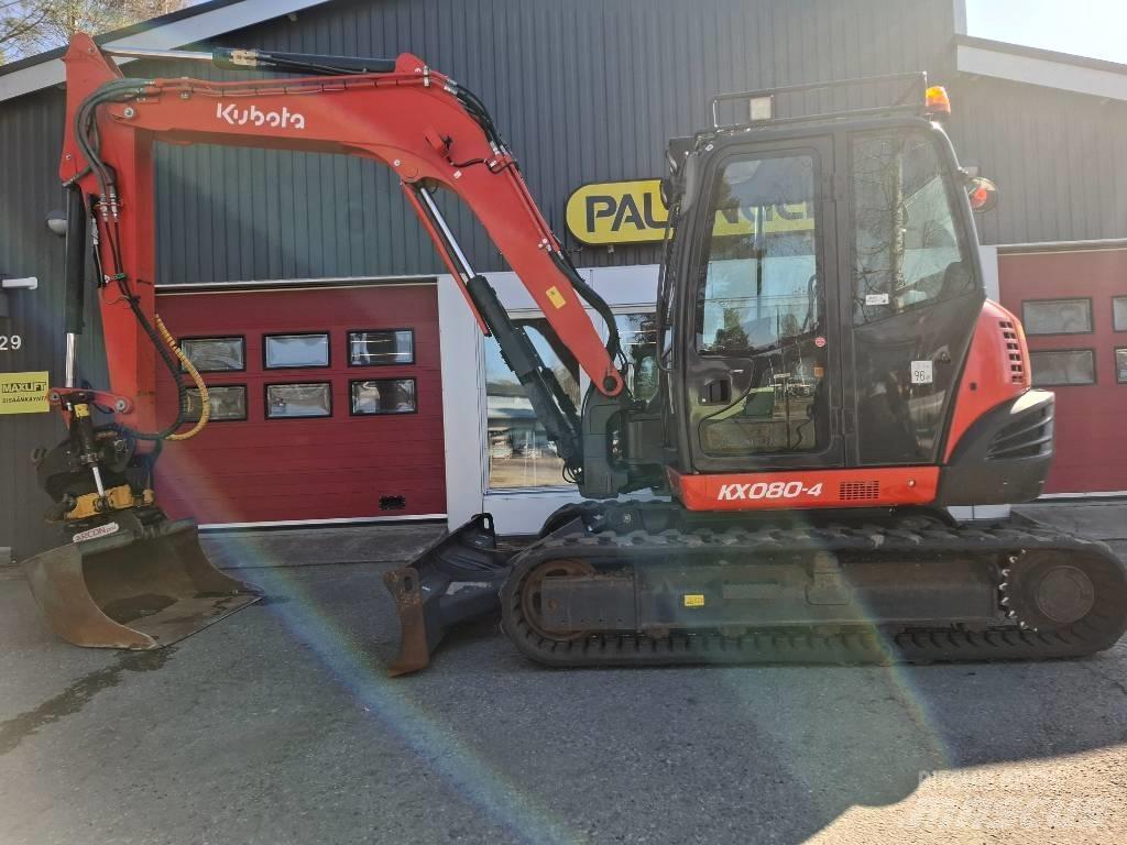 Kubota KX 080-4 Midigravere 7 - 12t