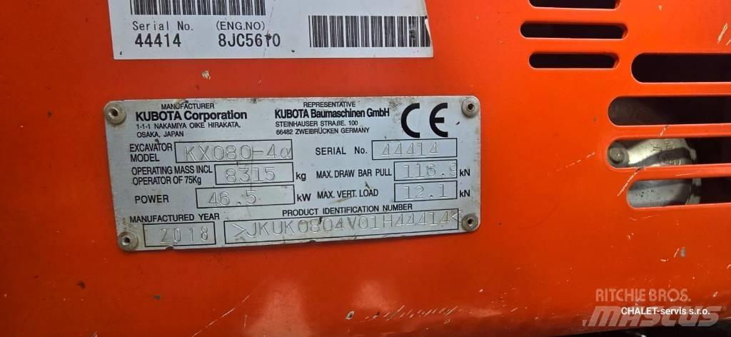 Kubota KX 808-4 A2 Midigravere 7 - 12t