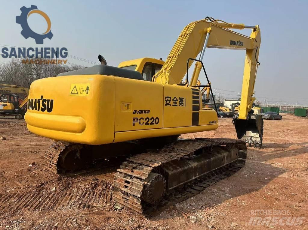 Komatsu PC 200 Beltegraver