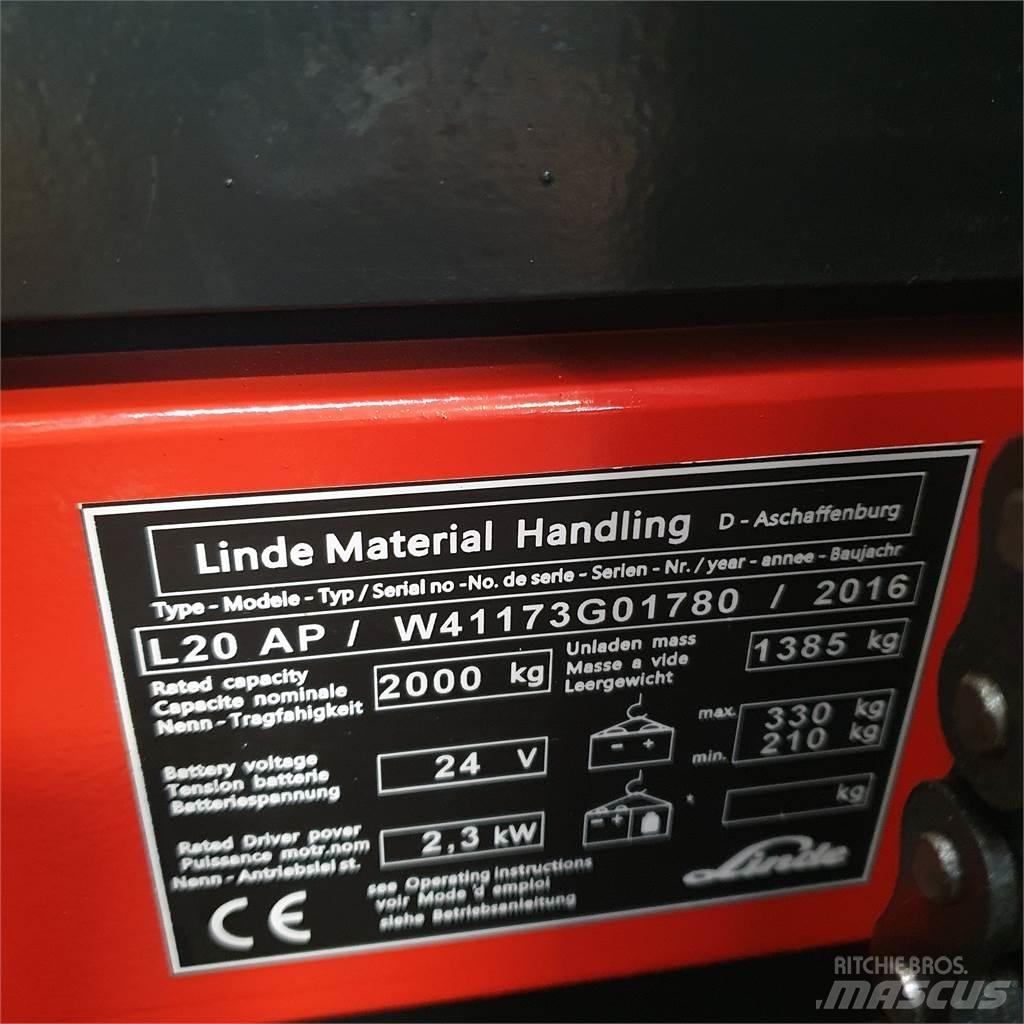 Linde L20APi Ledestablere