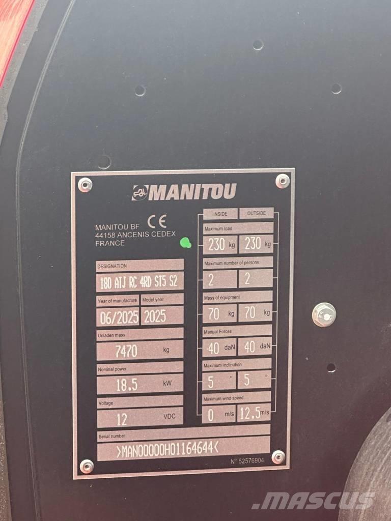 Manitou 180 ATJ Leddede bomlifter