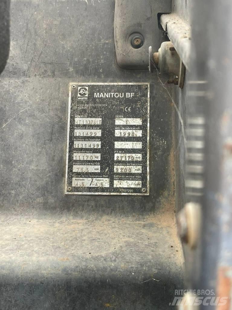 Manitou MT 1337 SL T Teleskoplastere