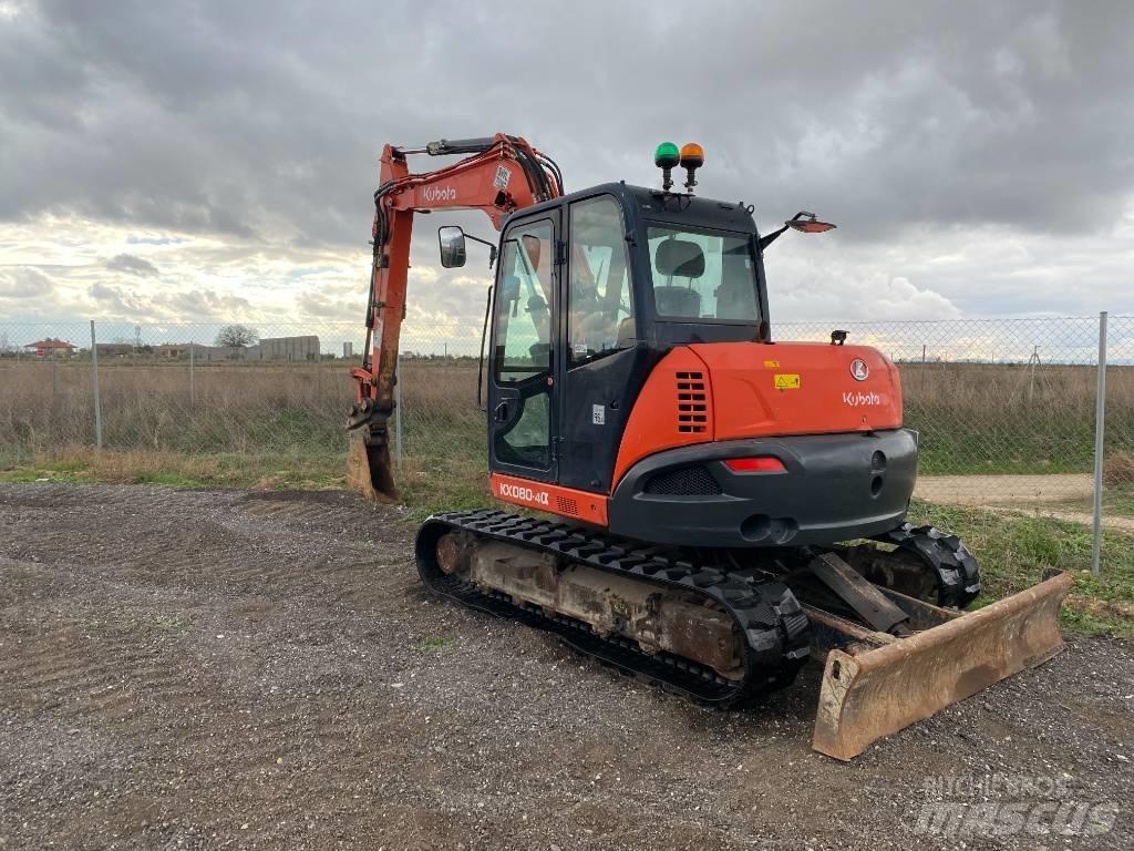 Kubota KX 080-4 Midigravere 7 - 12t