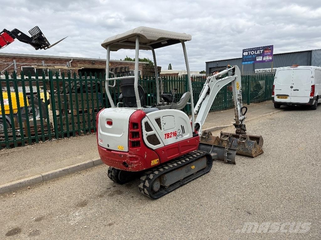 Takeuchi TB 216 Minigravere <7t