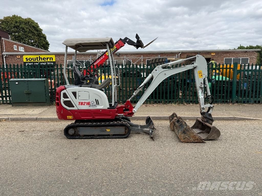 Takeuchi TB 216 Minigravere <7t