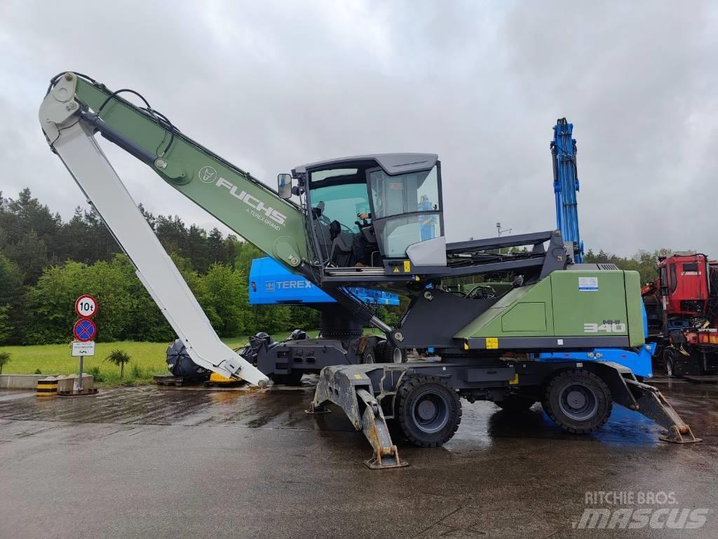 Fuchs MHL 340 Gravemaskiner for avfallshåndtering