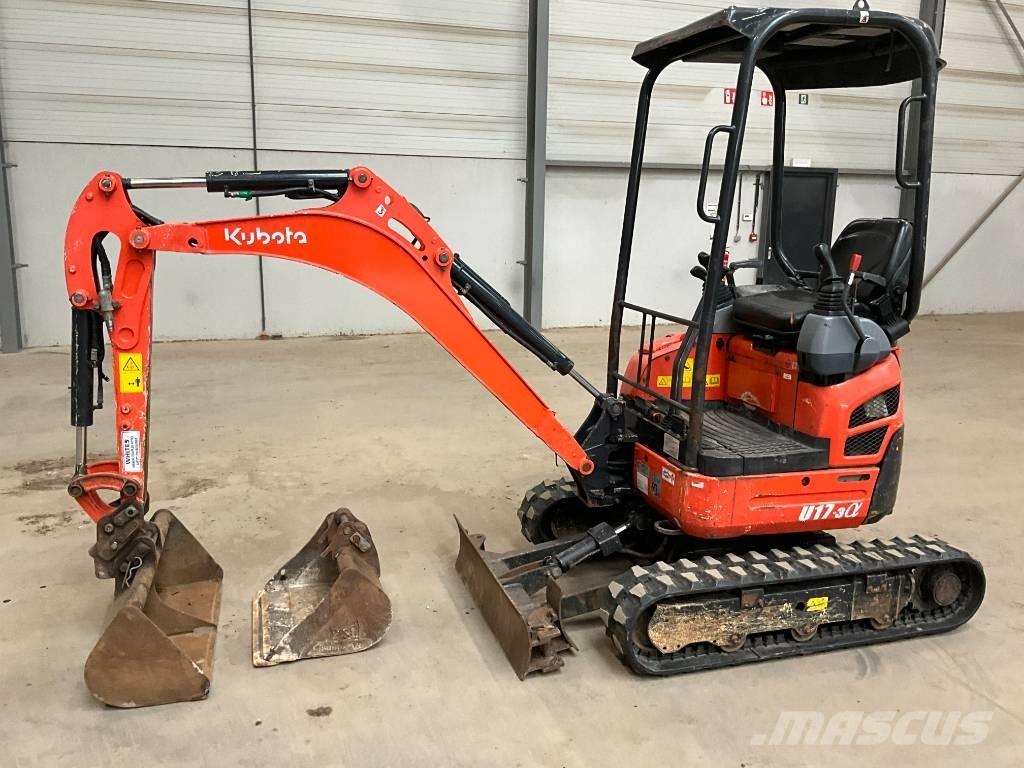 Kubota U 17-3 A Minigravere <7t