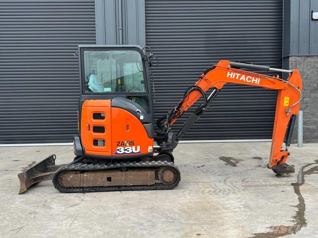 Hitachi ZX 33 U-5 A Minigravere <7t