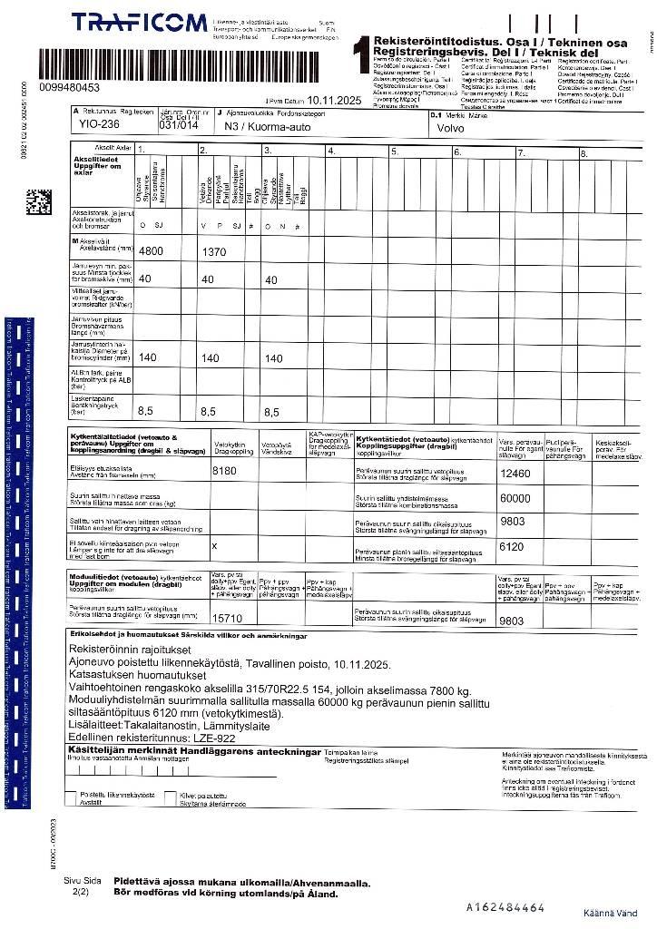 Volvo FH 13 Skapbiler