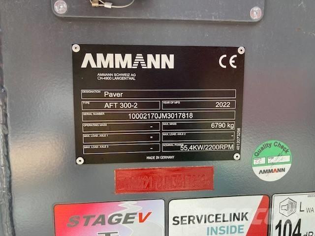 Ammann AFT 300-2 Asfaltutleggere