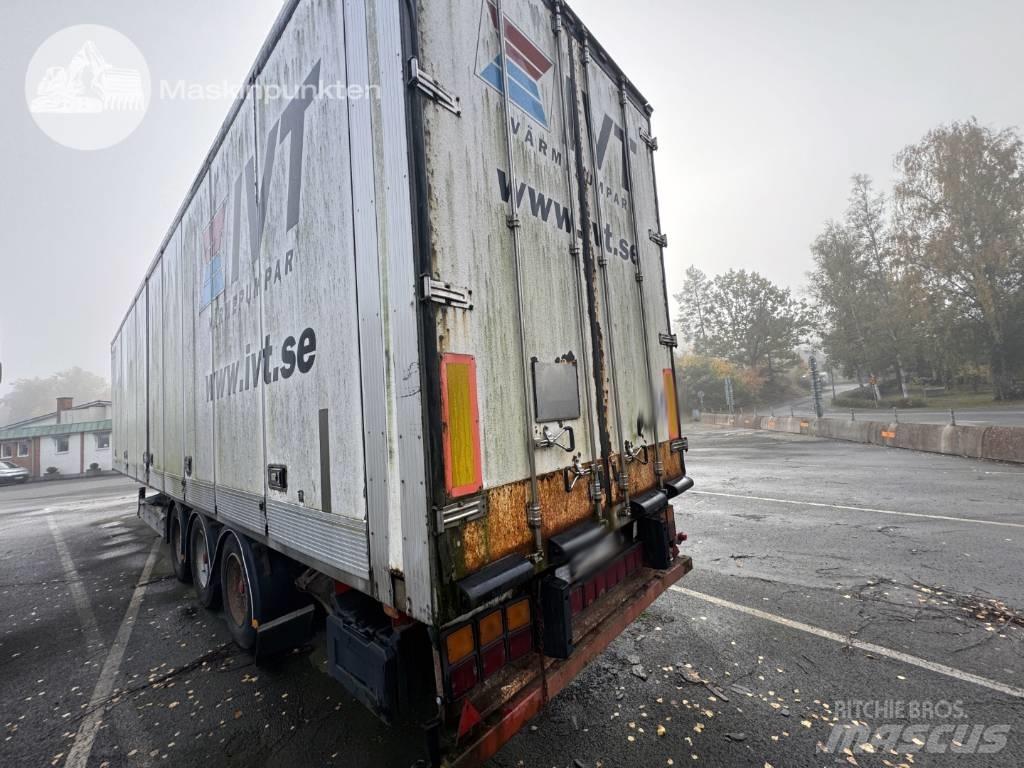 HRD NTL-S Lettisolert skaptrailer