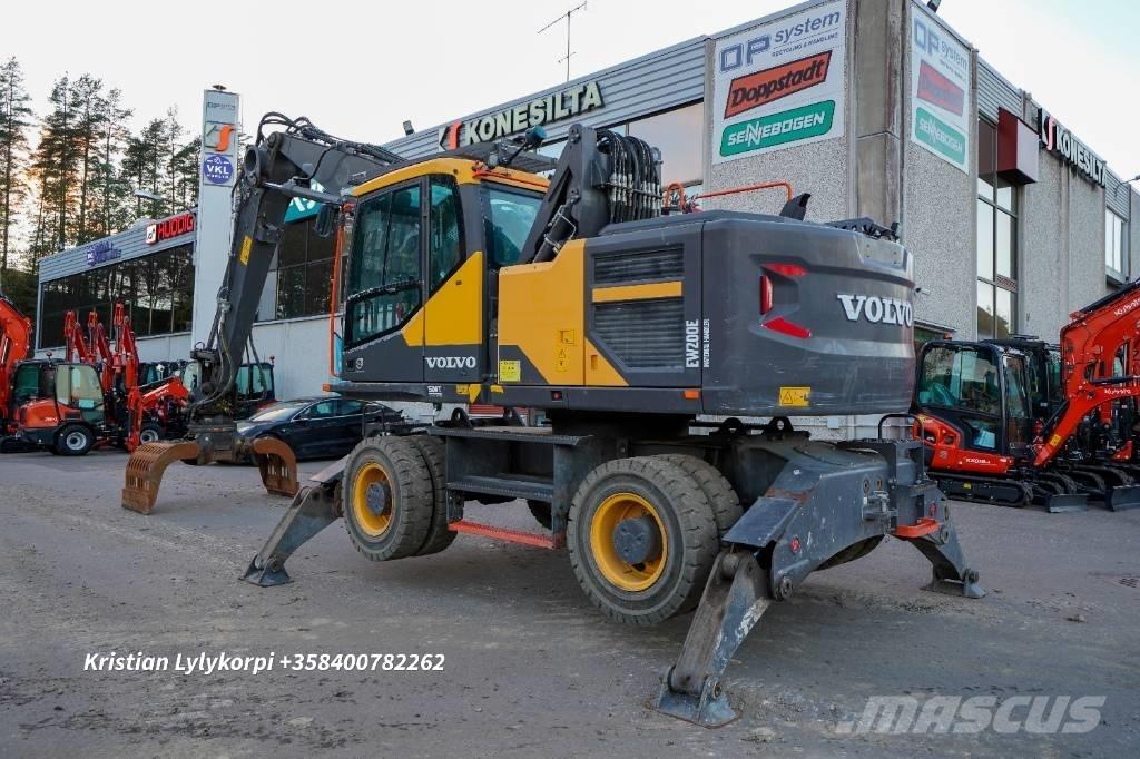 Volvo EW 200 E MH Gravemaskiner for avfallshåndtering