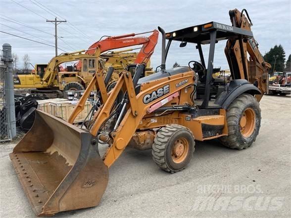 CASE 580N Traktorgravere