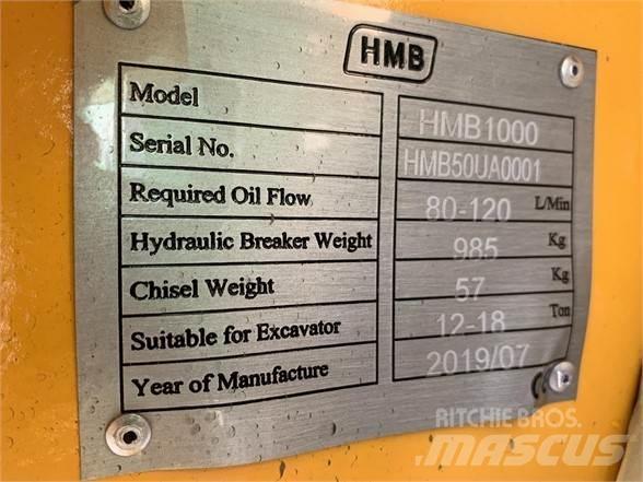 HMB 1000 Hydrauliske hammere