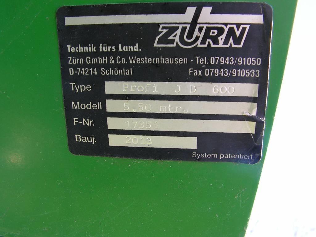 Zürn Profi 600 Skjærebord til skurtresker
